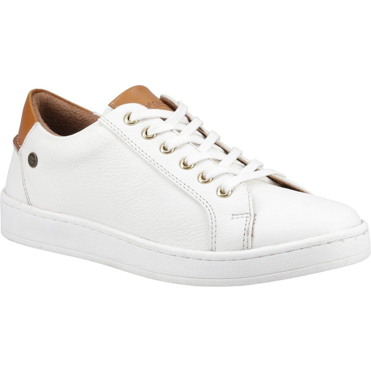 Cotswold Radcot Damen Sneaker Aus Weißem Leder