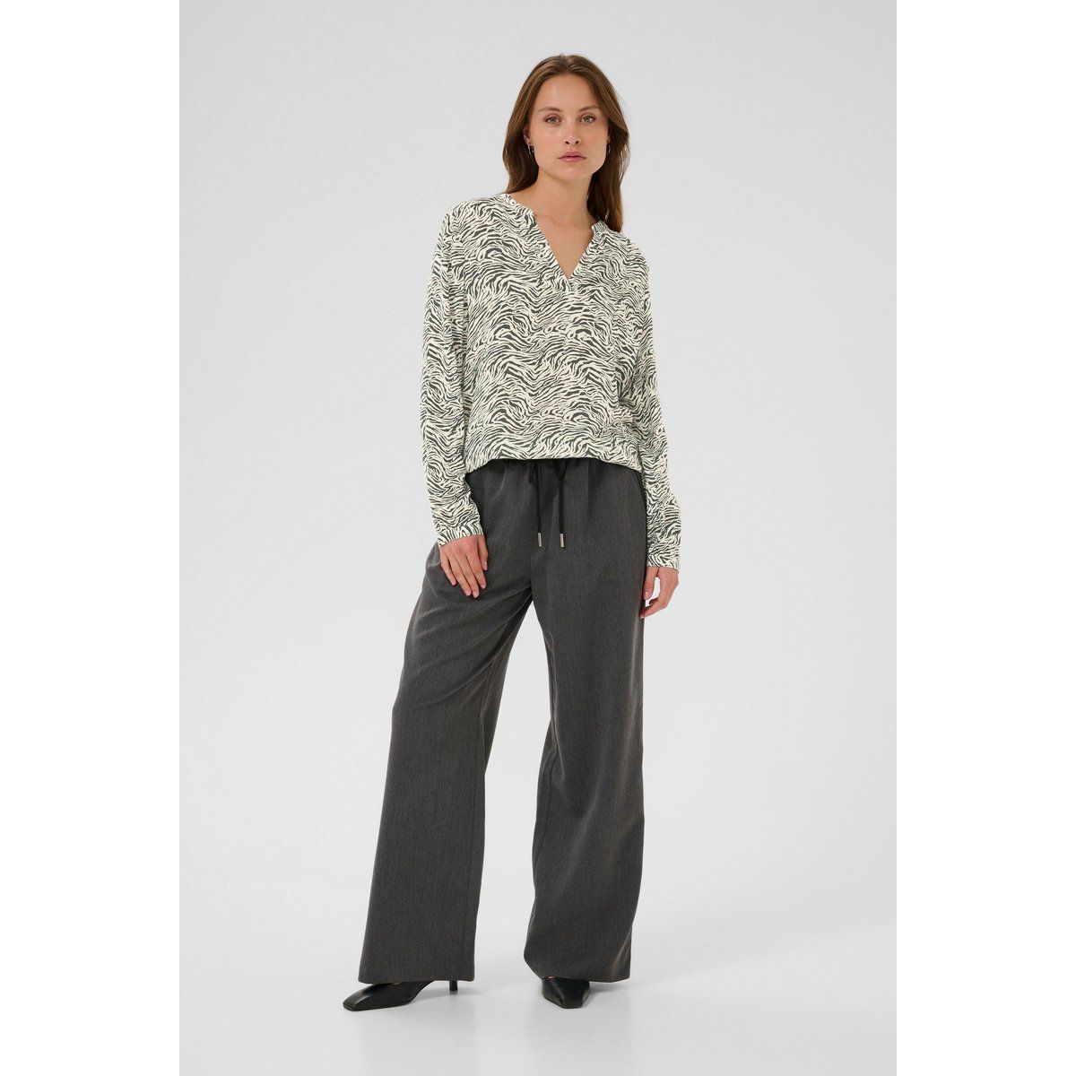 Langarm-Bluse KAditte Regular fit animal