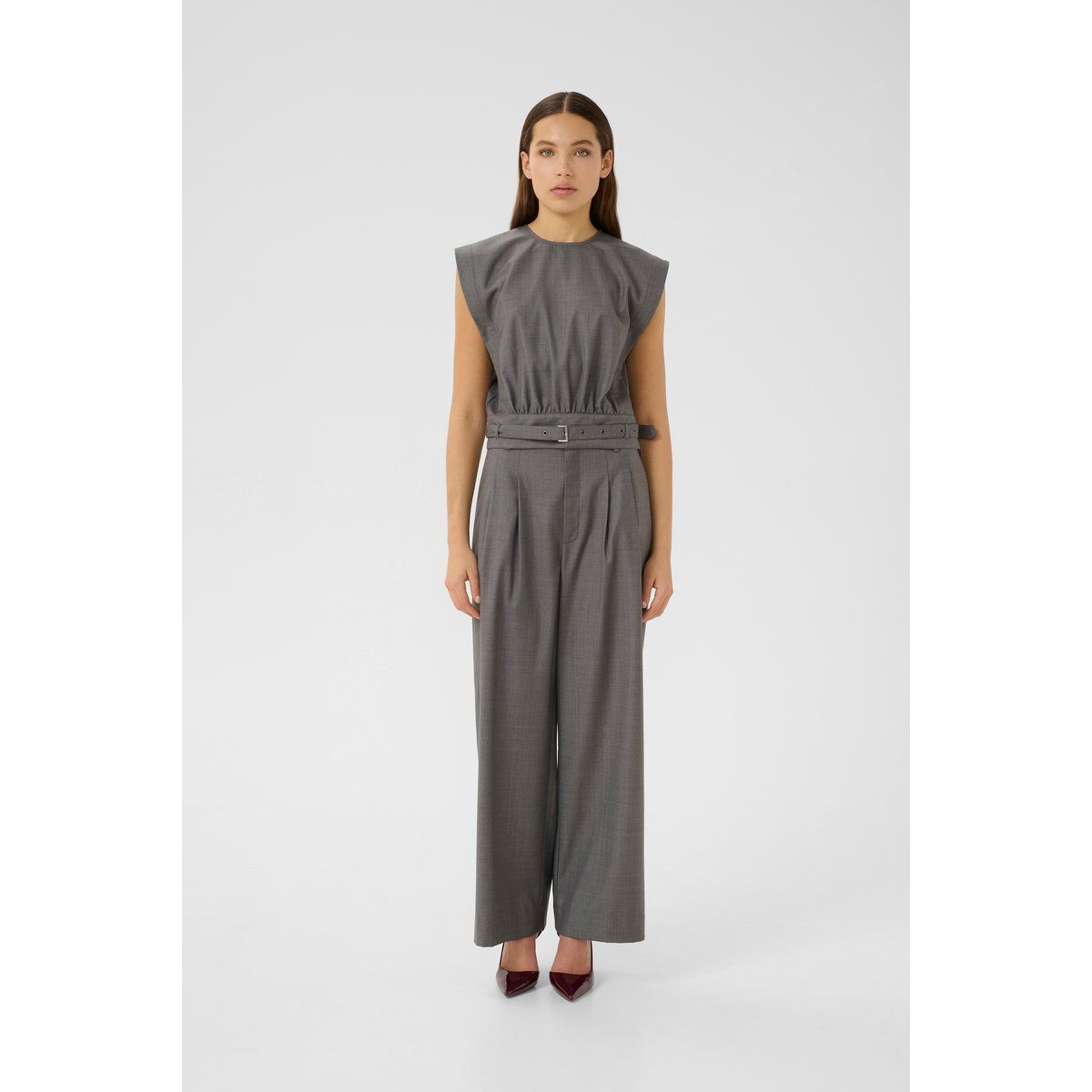 Ärmellose Bluse GZeffy Regular fit melange