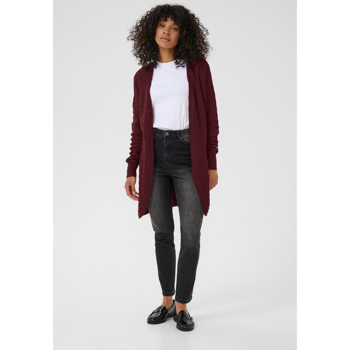 Strickjacke KAemria Regular fit bordo