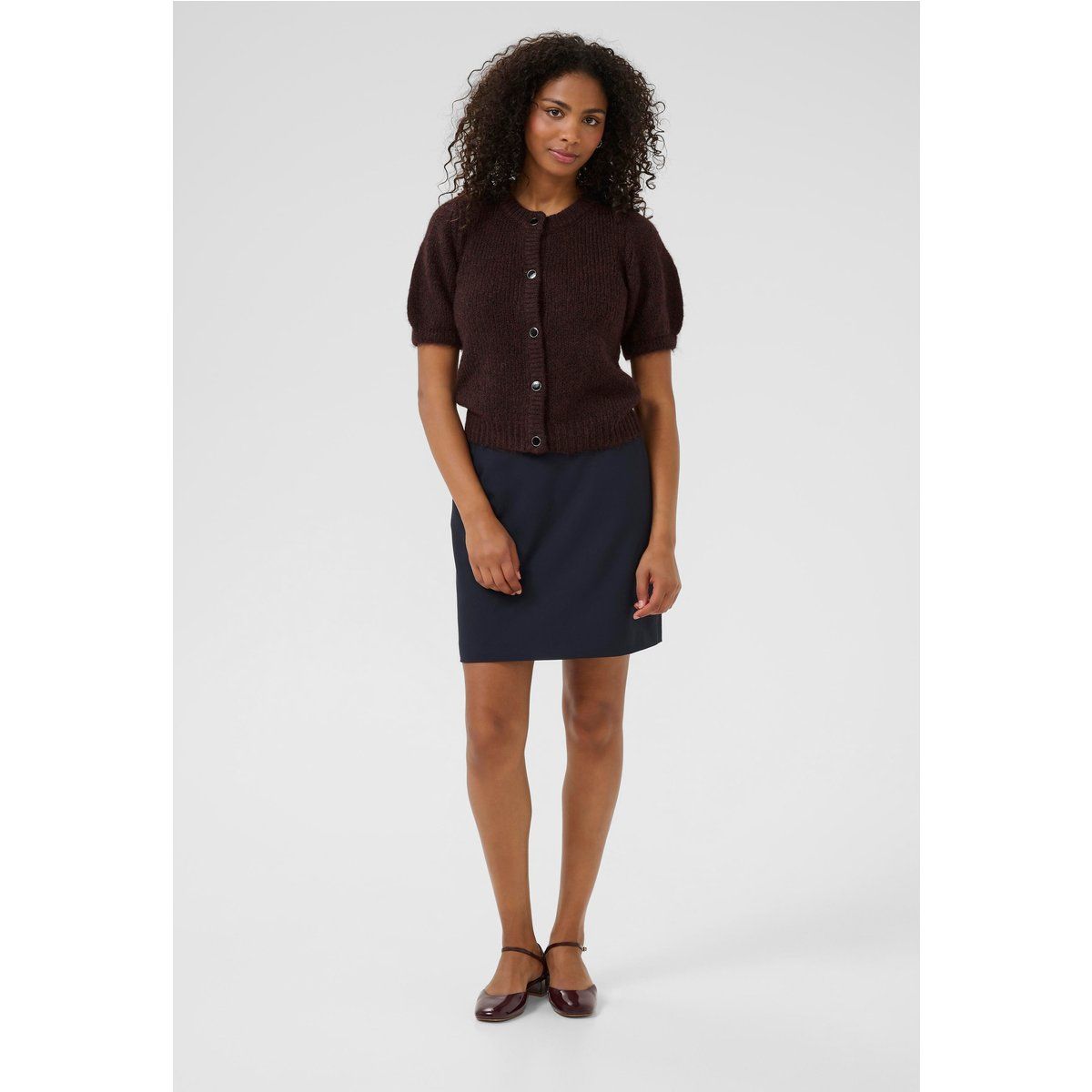 Strickjacke KAemilie Slim fit brown