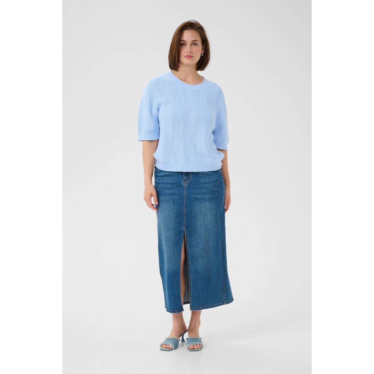 Strickpullover KAwhitney Loose fit blue