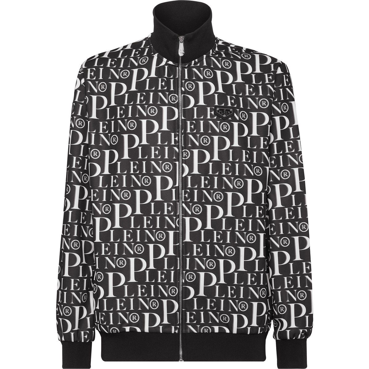 Moderne Jacke mit Muster und Reißverschluss Unisex