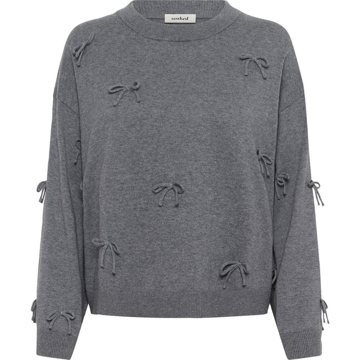 Strickpullover SLSanja Lockere Passform grey