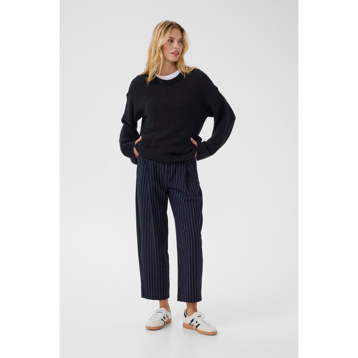 Strickpullover SpencerPW Baggy fit navy