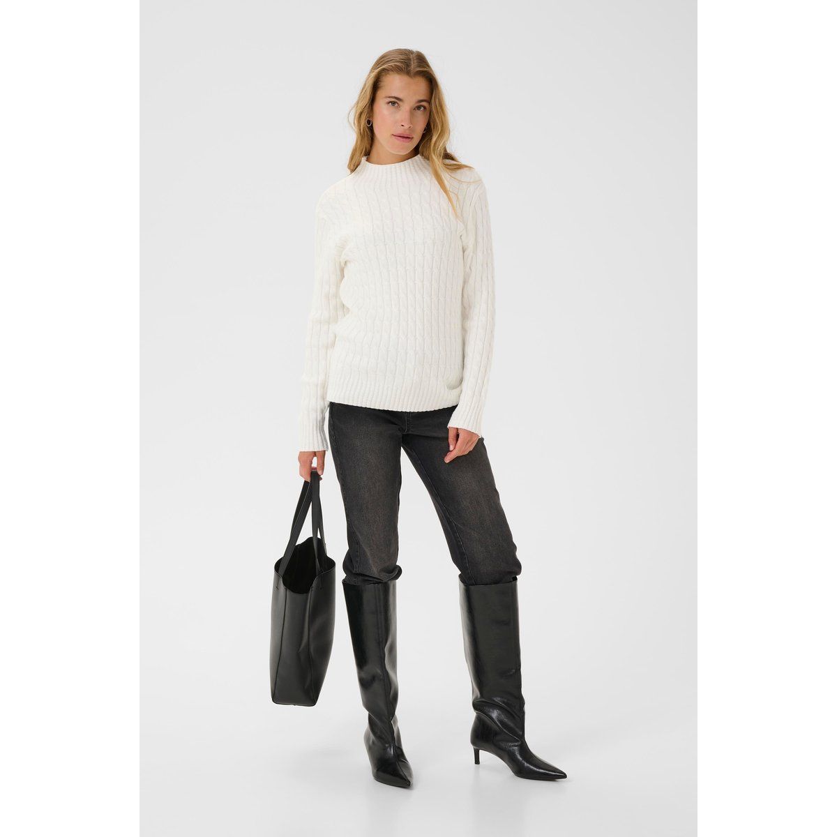 Strickpullover KArachel Regular fit white