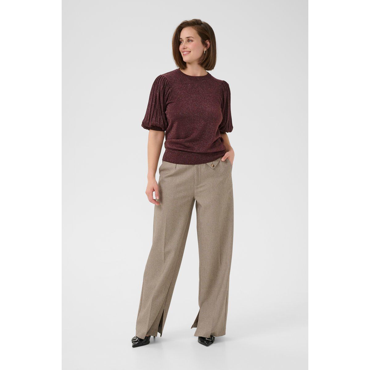 Strickpullover KAregina Regular fit brown