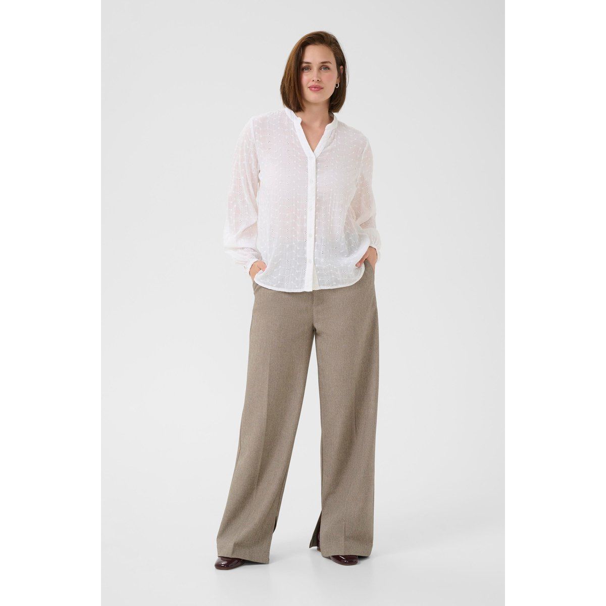 Langarm - Hemd KAmay Regular fit white