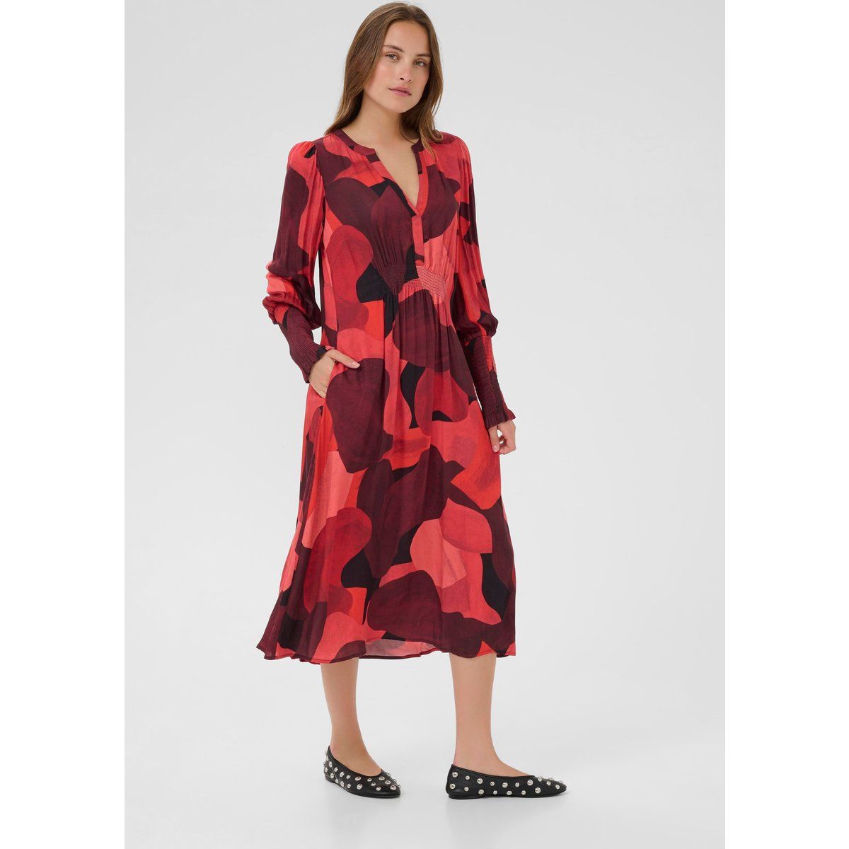 Kleid CUdana Relaxed fit red