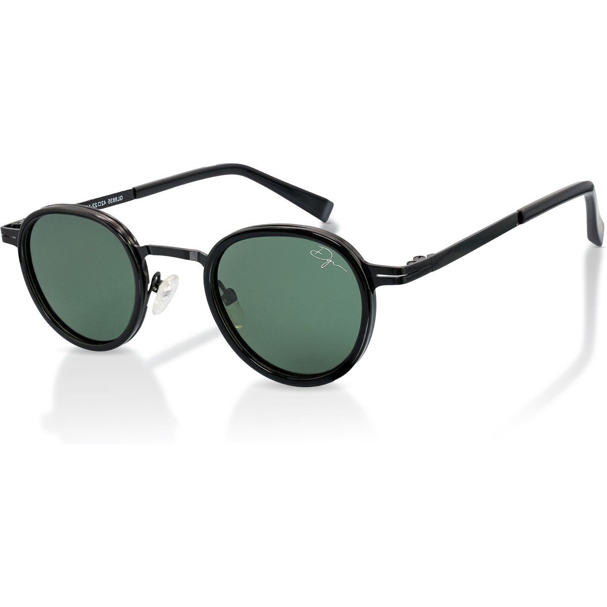 Retro Runde Sonnenbrille mit polarisierten Gläsern