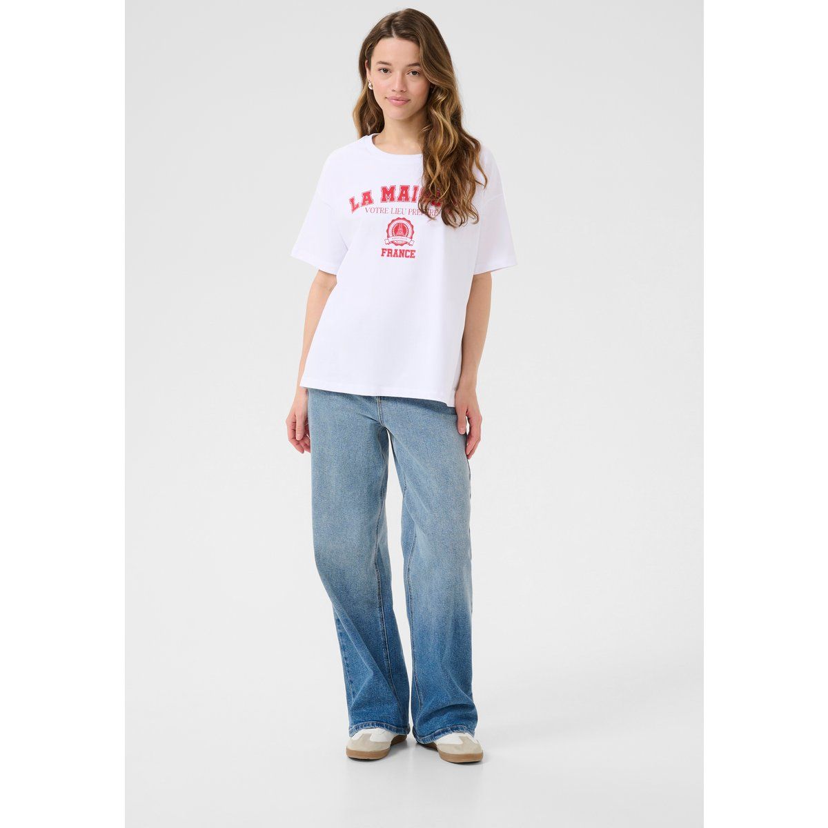 T-shirt KAadelina Loose fit white