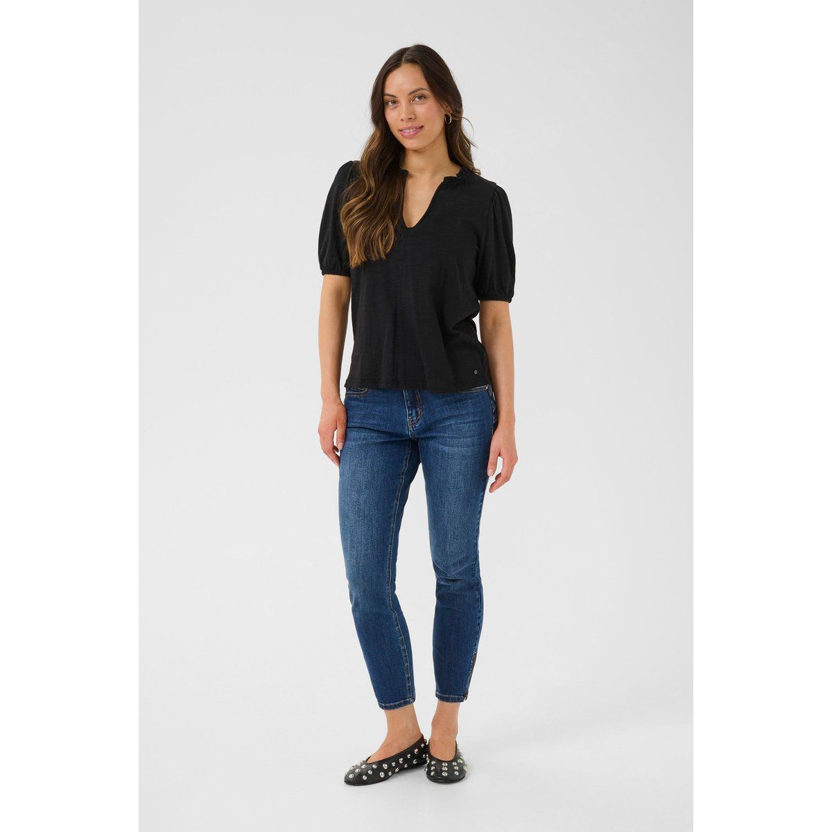 T-shirt CRJanny Regular fit black
