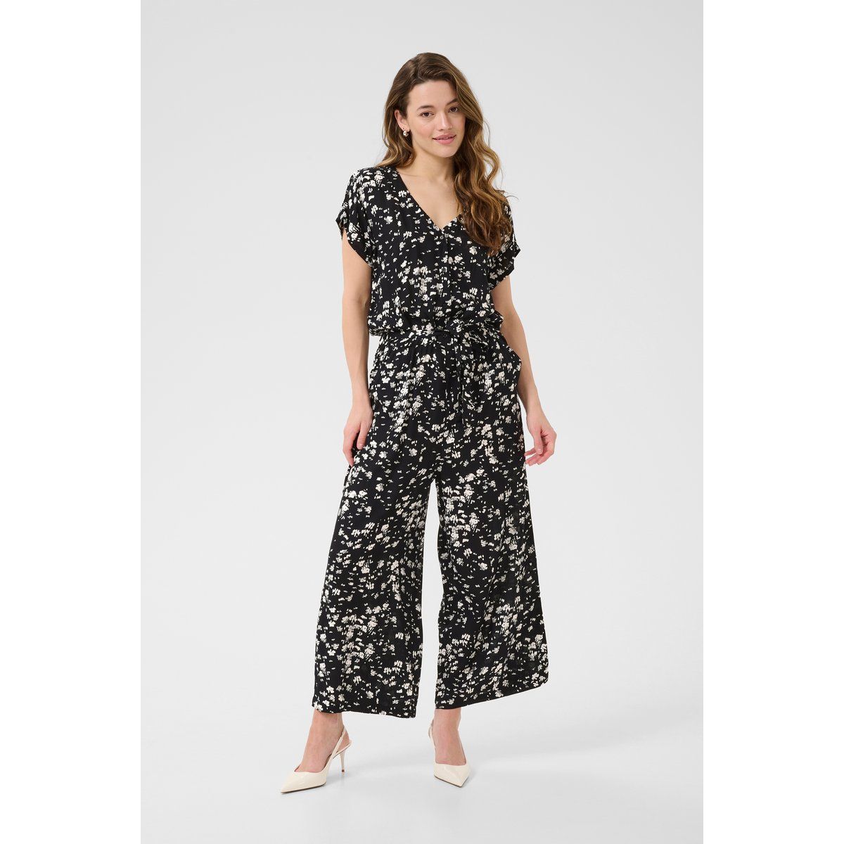 Overall KAbeathe Loose fit black white