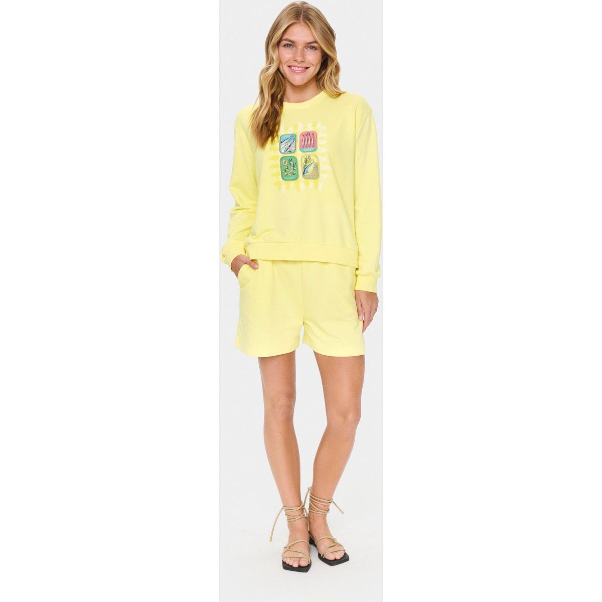 Trackjacket-sweat LolenaSZ Lockere Passform yellow