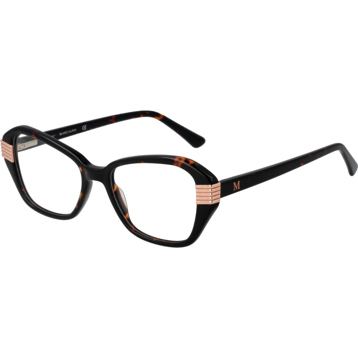 Elegante Brillenfassung in Cat-Eye-Optik