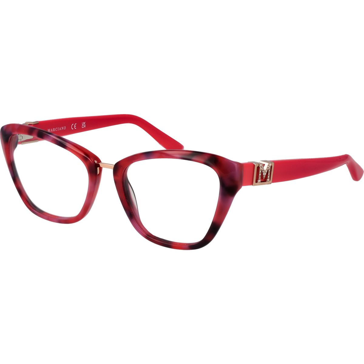 Cat-Eye Korrektionsbrille mit Vollrand