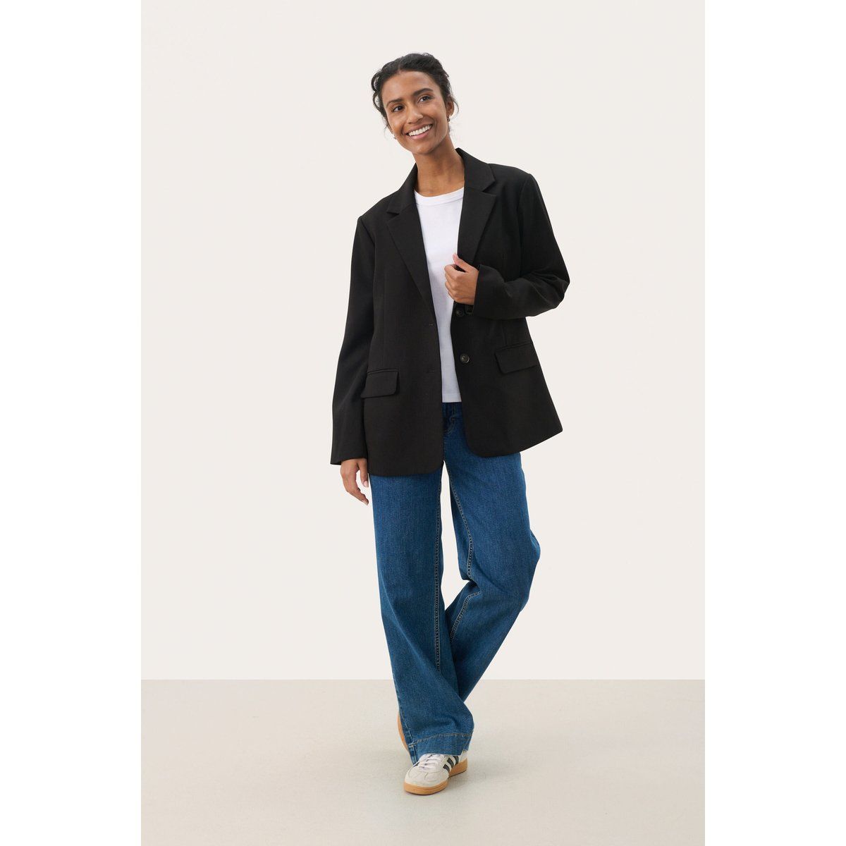 Blazer NaraPW Gerade Passform black