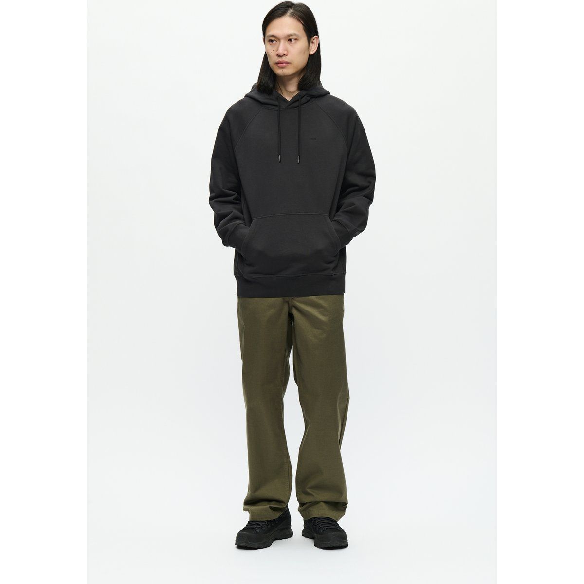 Hoodie aus Bio-Baumwolle mit lockerer Passform