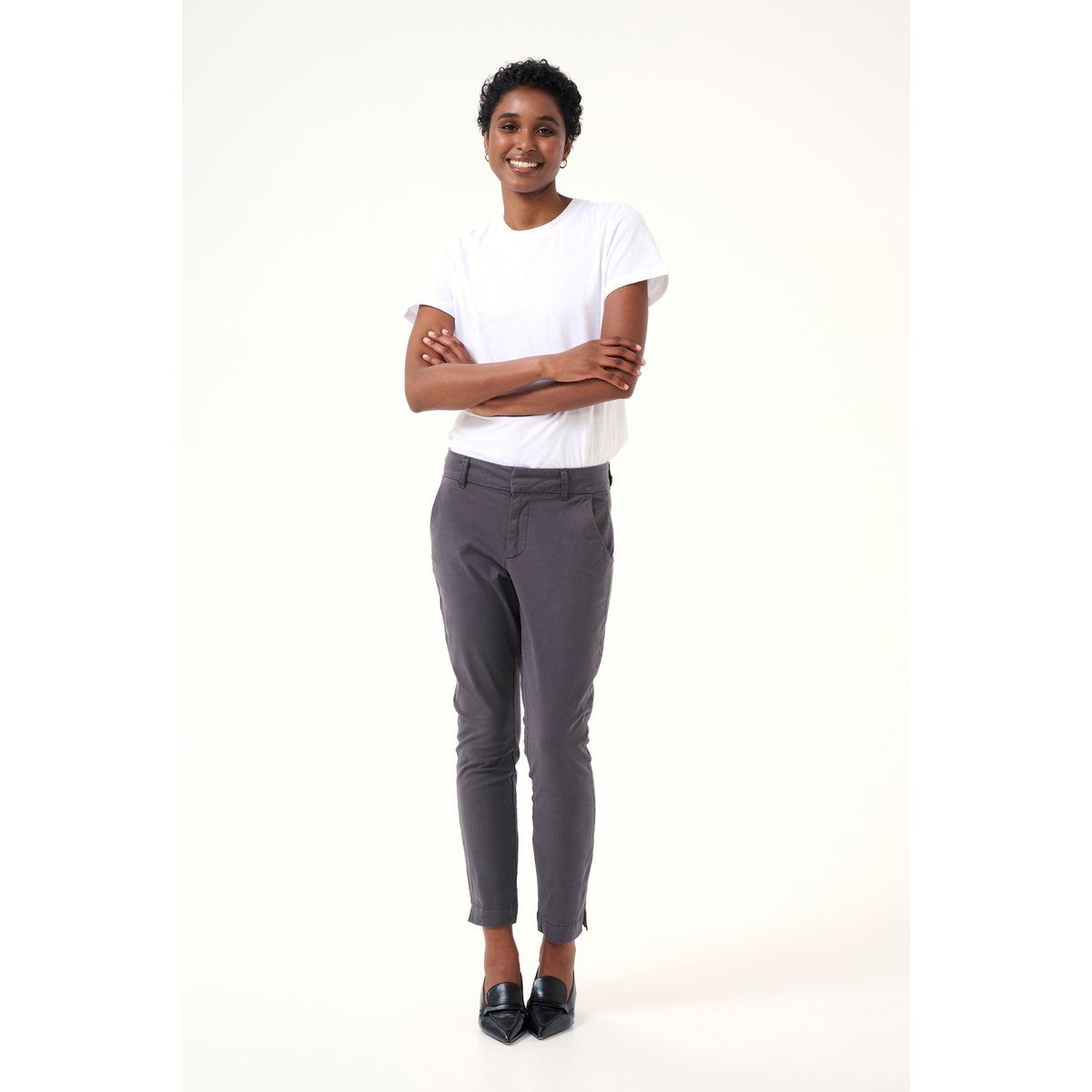 Klassische Slim-Fit Chino Hose