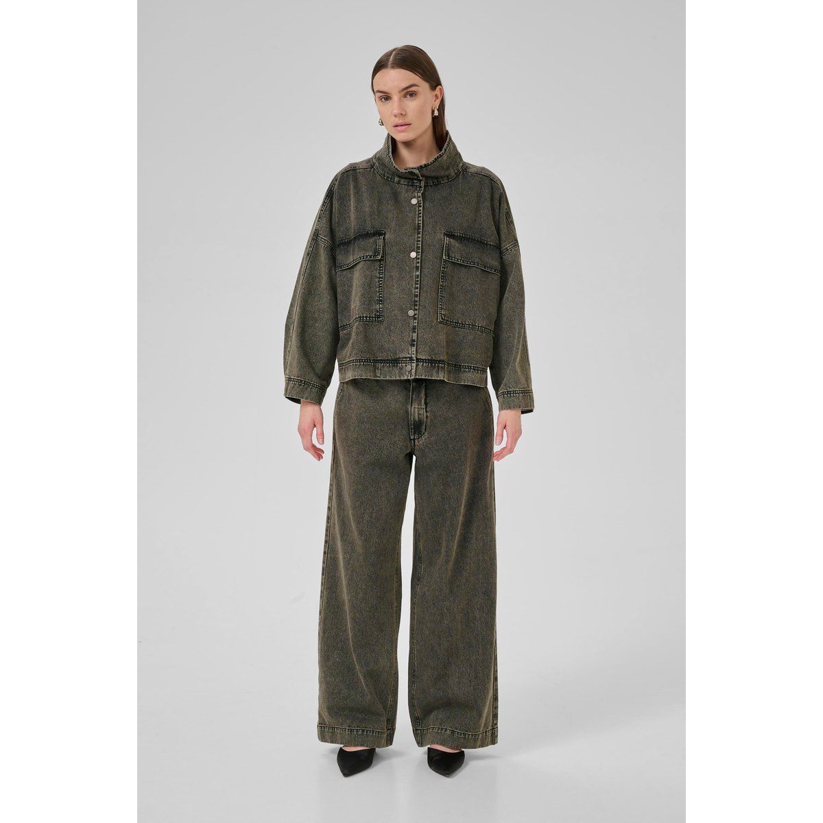 Jeansjacke TessaMW Oversize fit grey