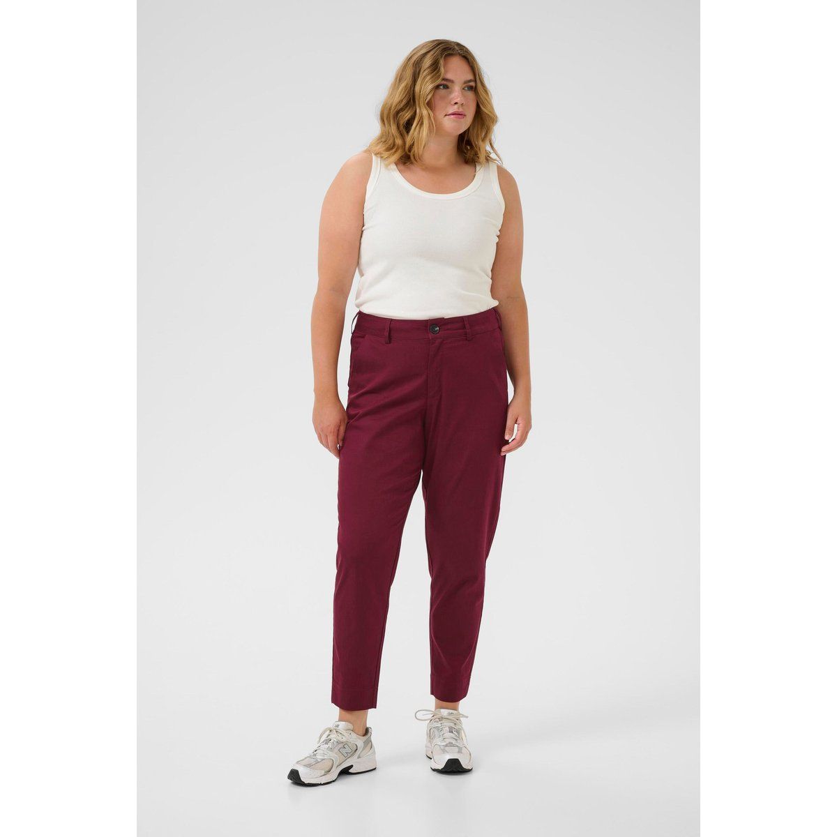 Casual Hose KCleana Regular fit bordo