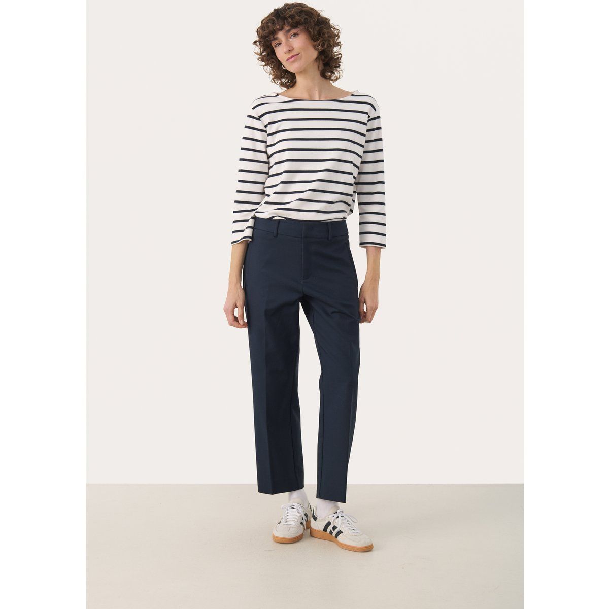 Casual Hose NeyanaPW Straight fit navy blue
