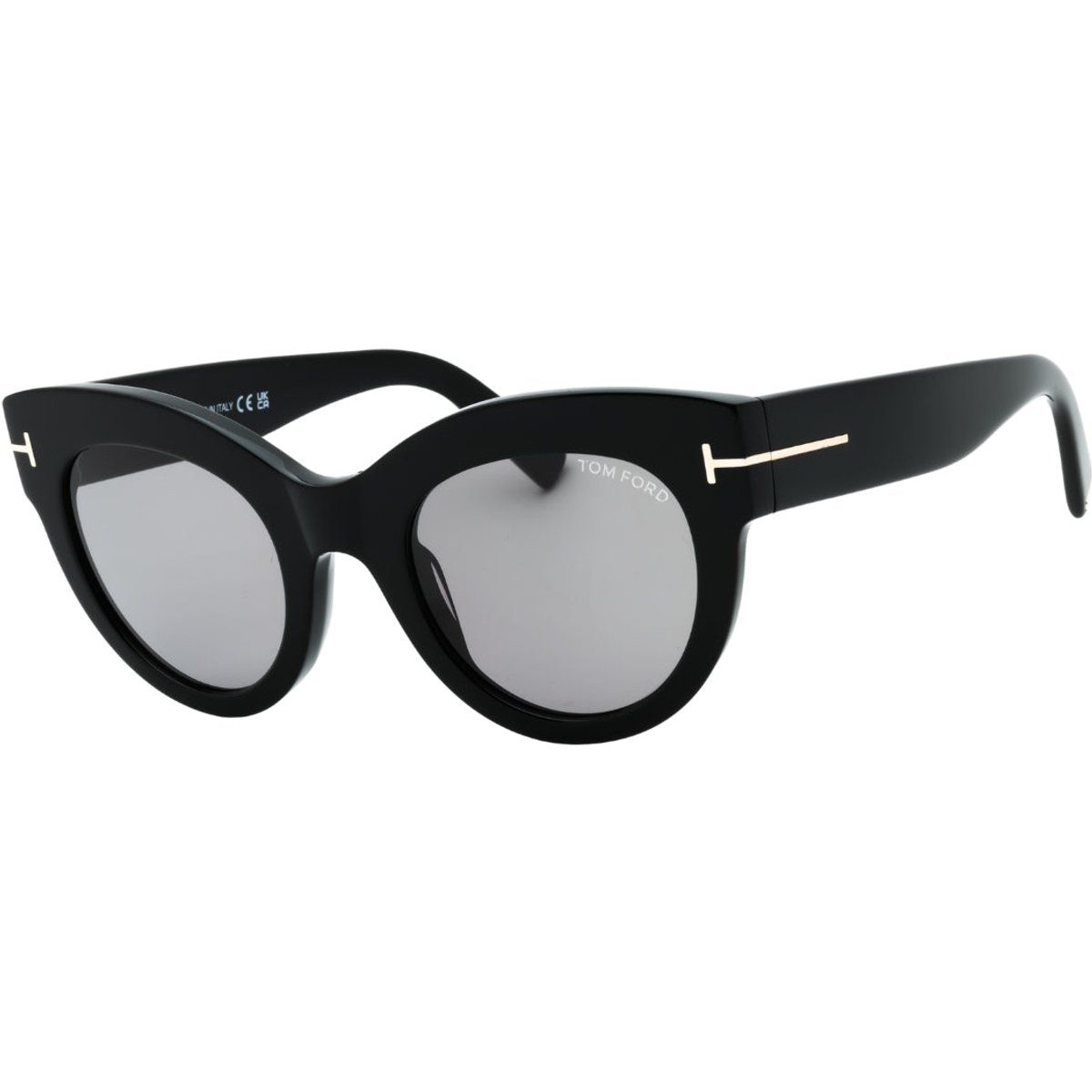 Lucilla Cat-Eye-Sonnenbrille mit Spiegelgläsern