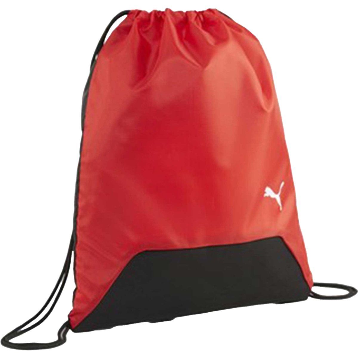 Roter und schwarzer Turnbeutel