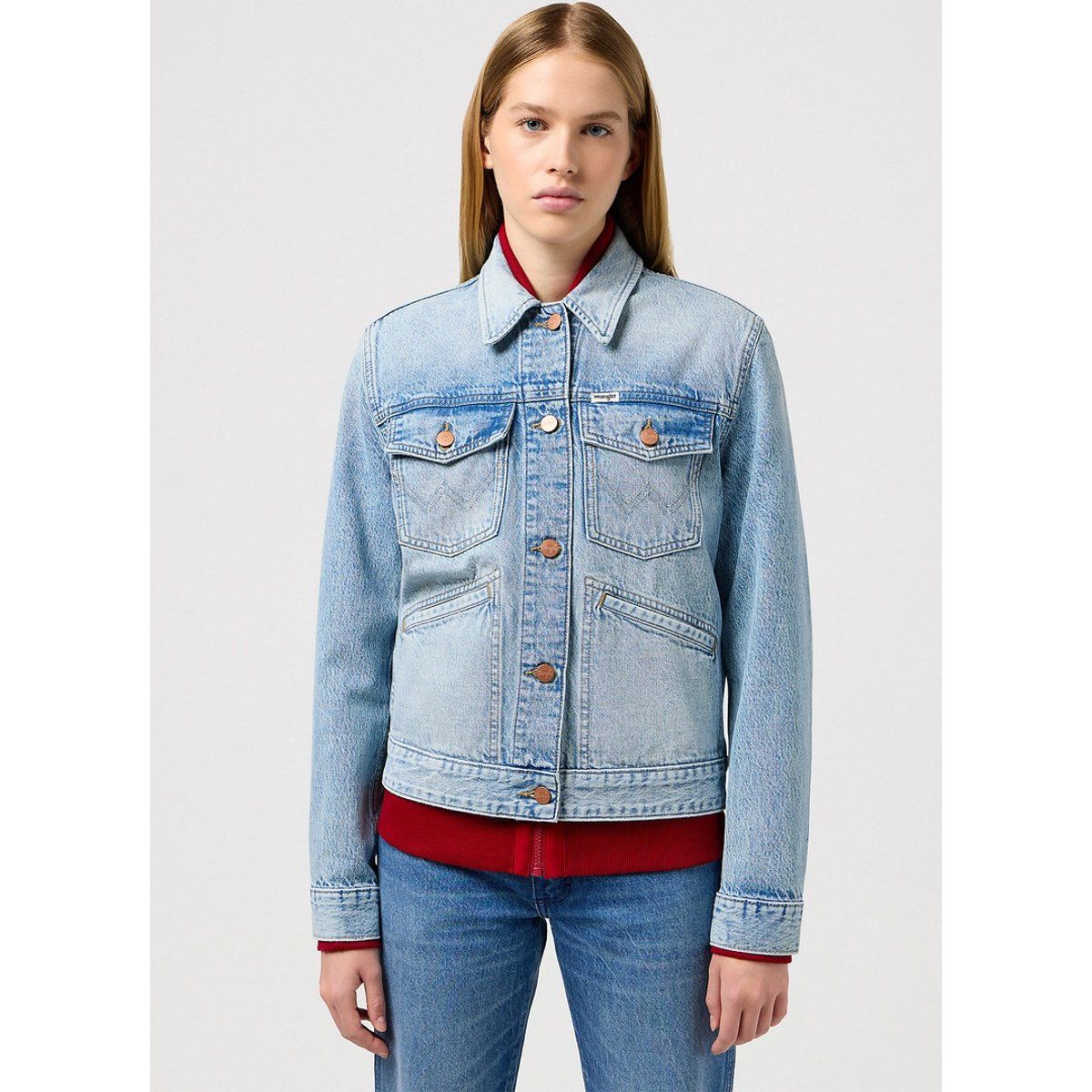 Heritage Jeansjacke, reguläre Passform