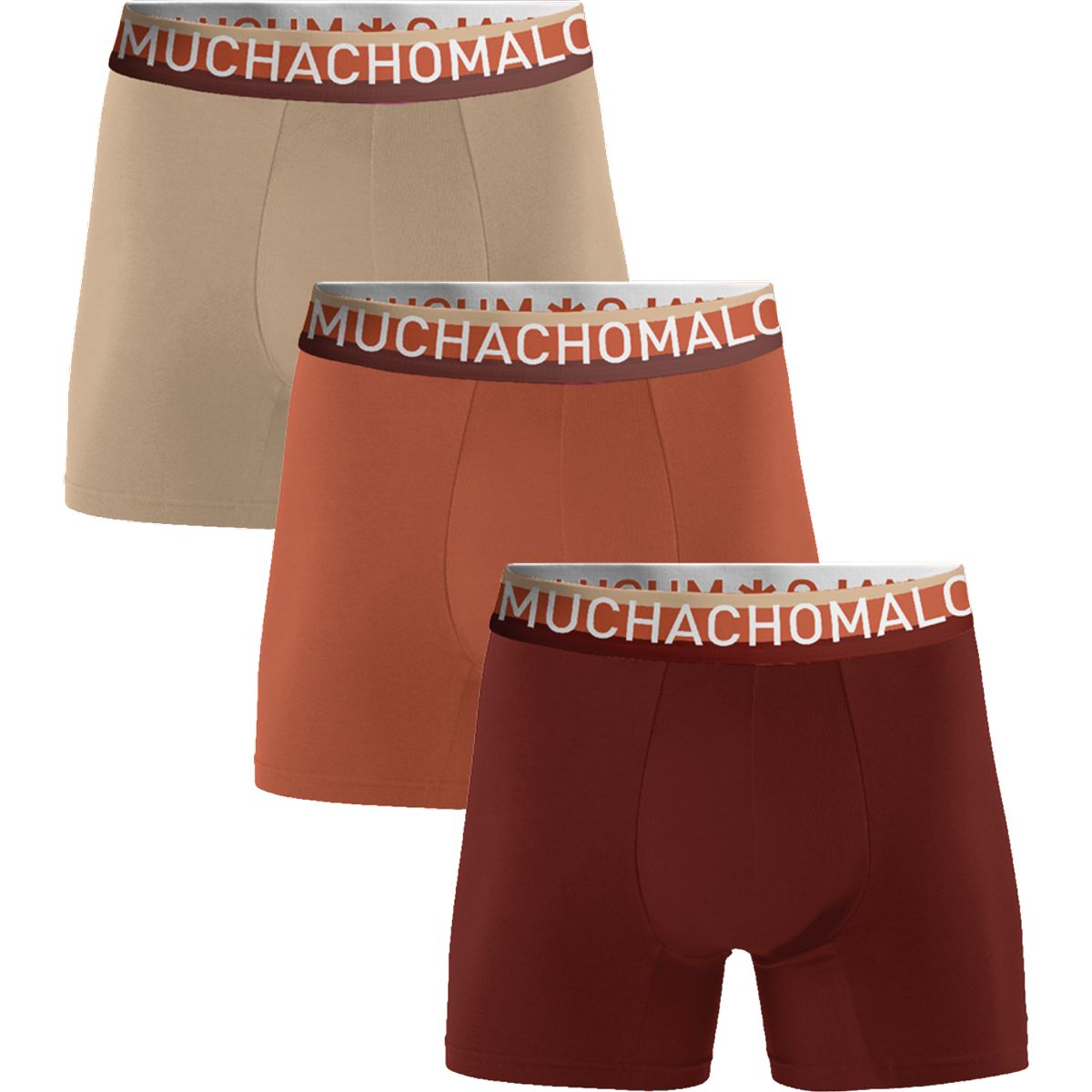 Muchachomalo Herren Boxer Shorts - 3er Pack - Herren Unterwäsche