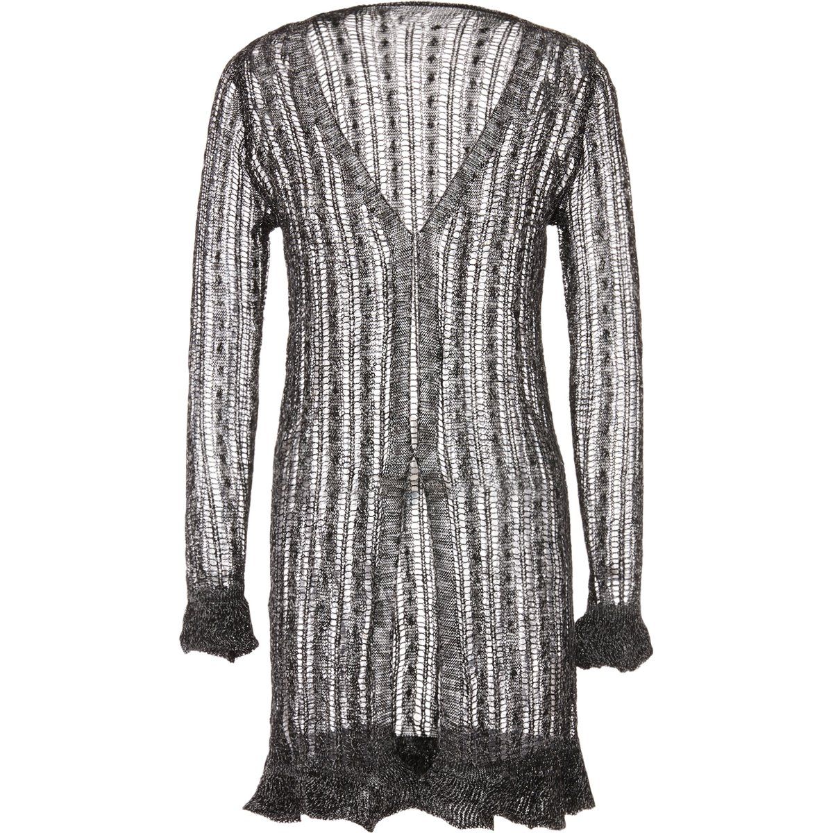 Dreimaster Strickjacke Frauen schwarz