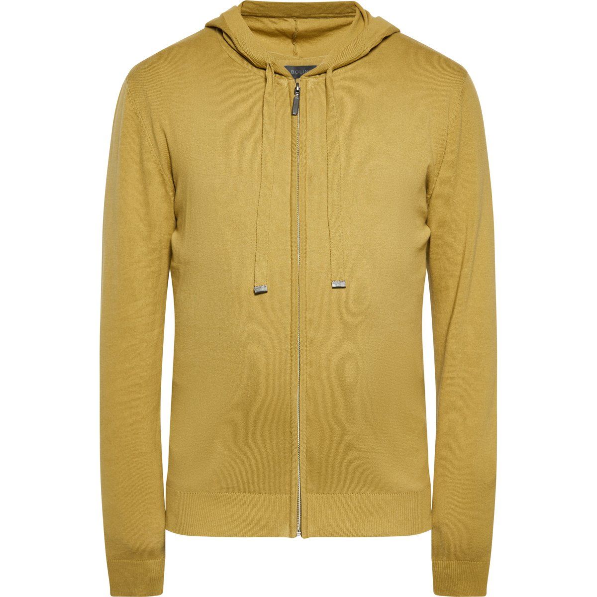 Herren Strickjacke mit Kapuze und Reißverschluss