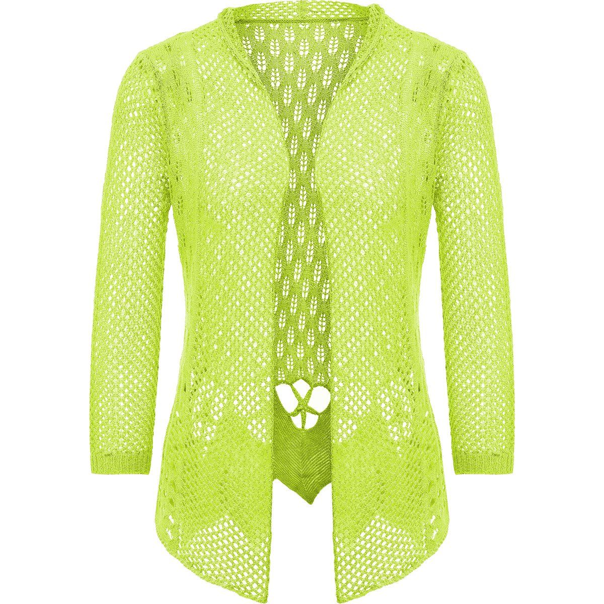 Mymo Strickjacke Frauen Limette