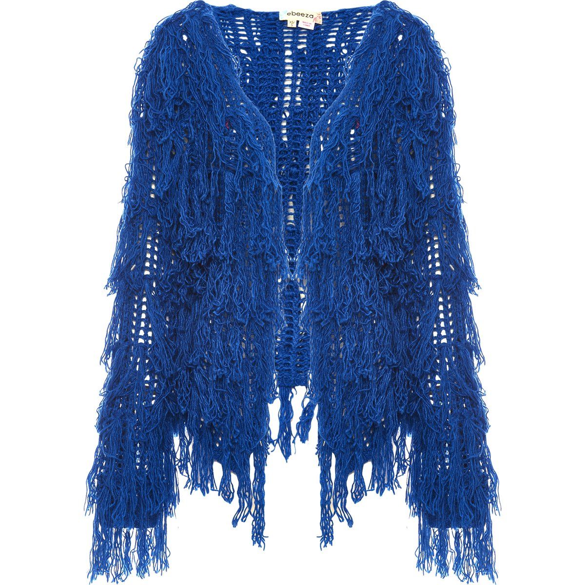 Mymo Strickjacke Frauen KÖNIGSBLAU