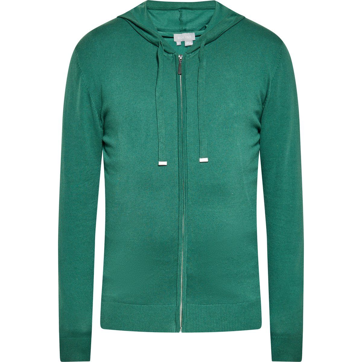 Strick-Hoodie mit Reißverschluss
