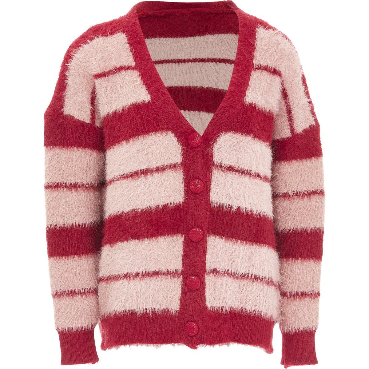 Mymo Strickjacke Frauen Rosafäule