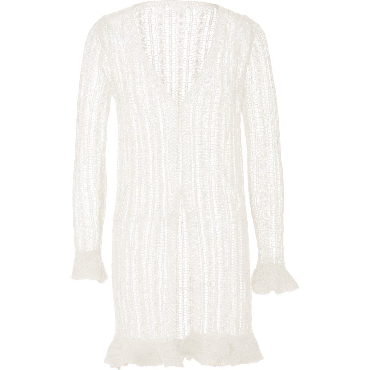 Elegante Strickjacke im Duster-Stil