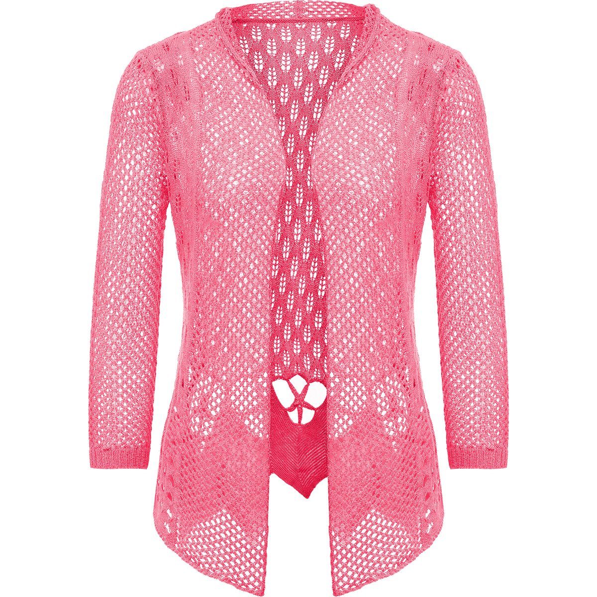 Mymo Strickjacke Frauen Rosa
