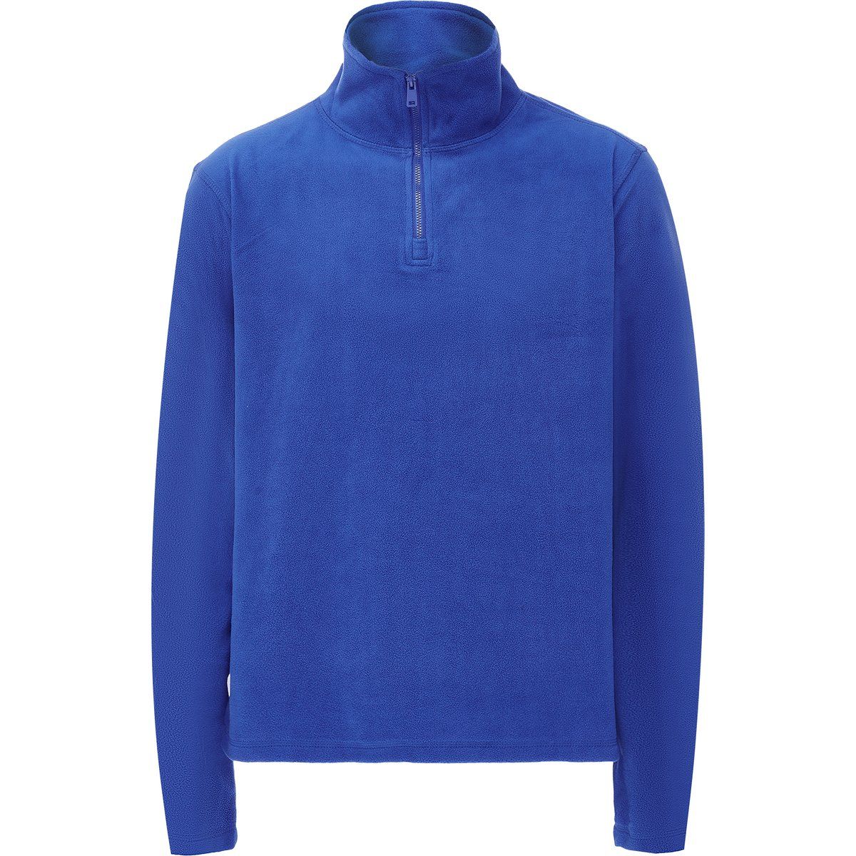 Herren Fleece-Pullover mit Viertelreißverschluss