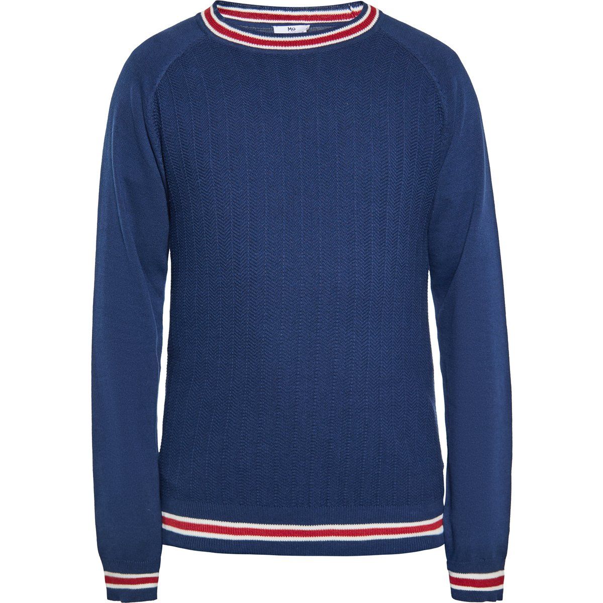 Herren Strickpullover mit Rundhalsausschnitt