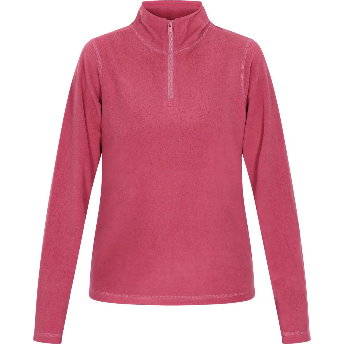 Dreimaster Fleecepullover Frauen dunkelrosa