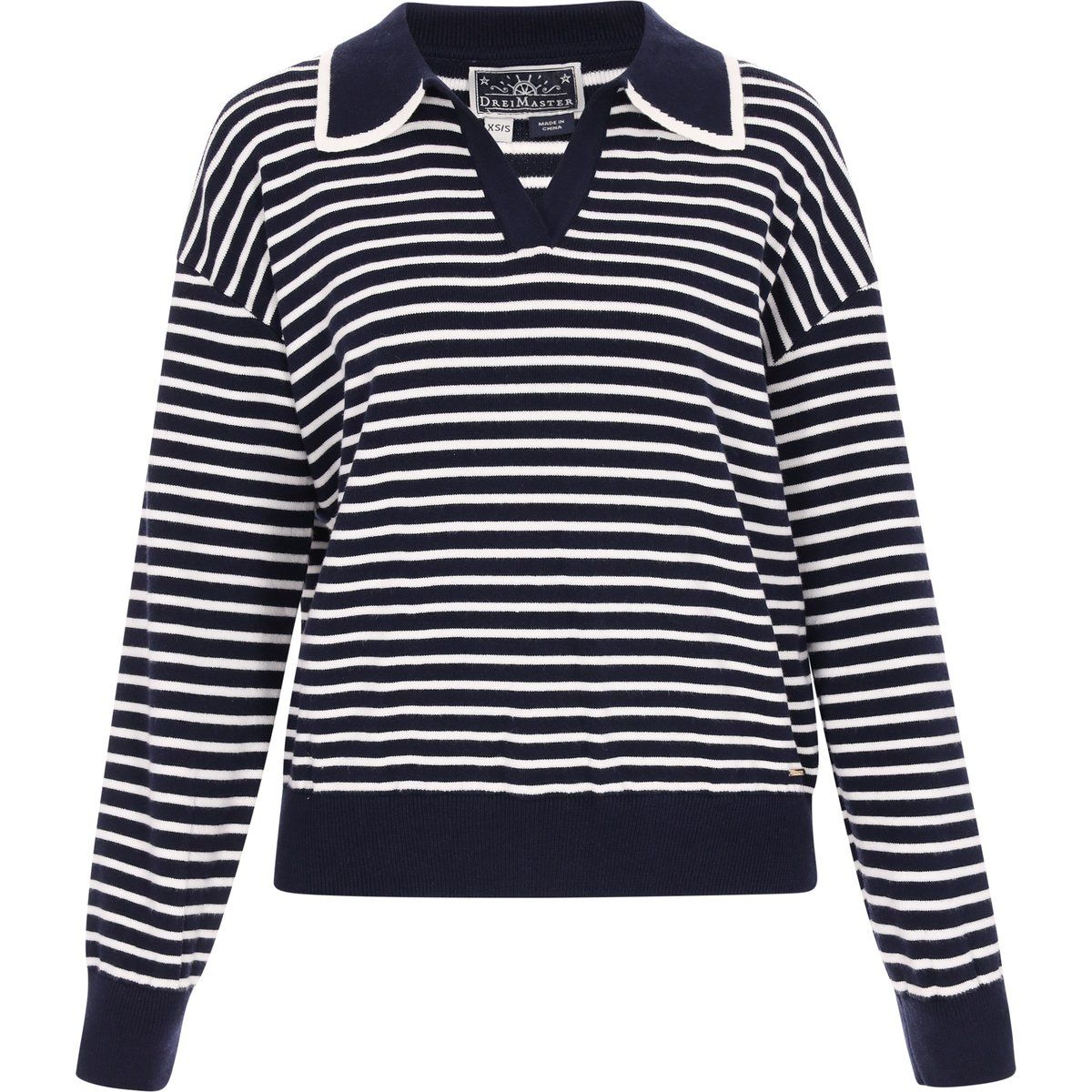 Dreimaster Pullover Frauen Marine