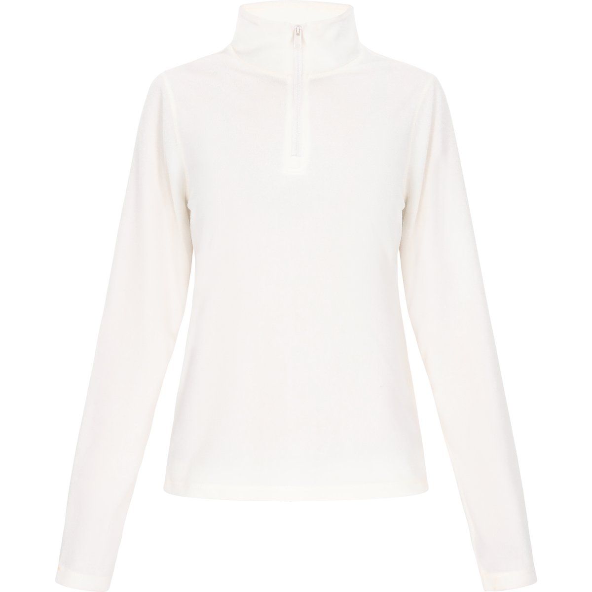 Dreimaster Fleecepullover Frauen weiss
