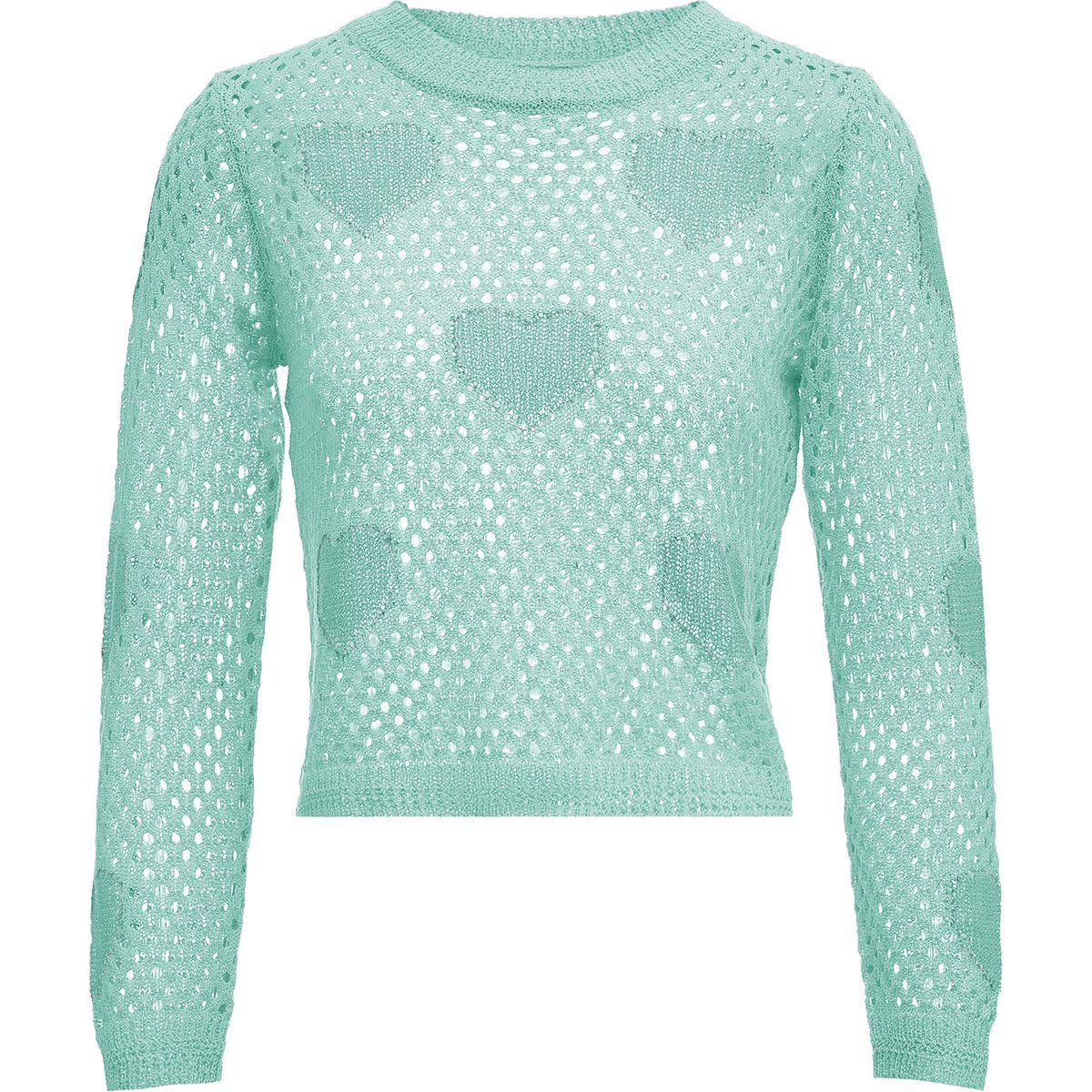 Mymo Pullover Frauen Lagune türkis