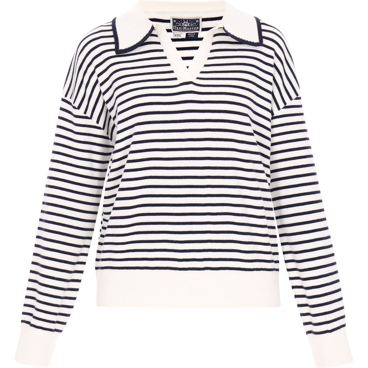 Dreimaster Pullover Frauen cremefarben