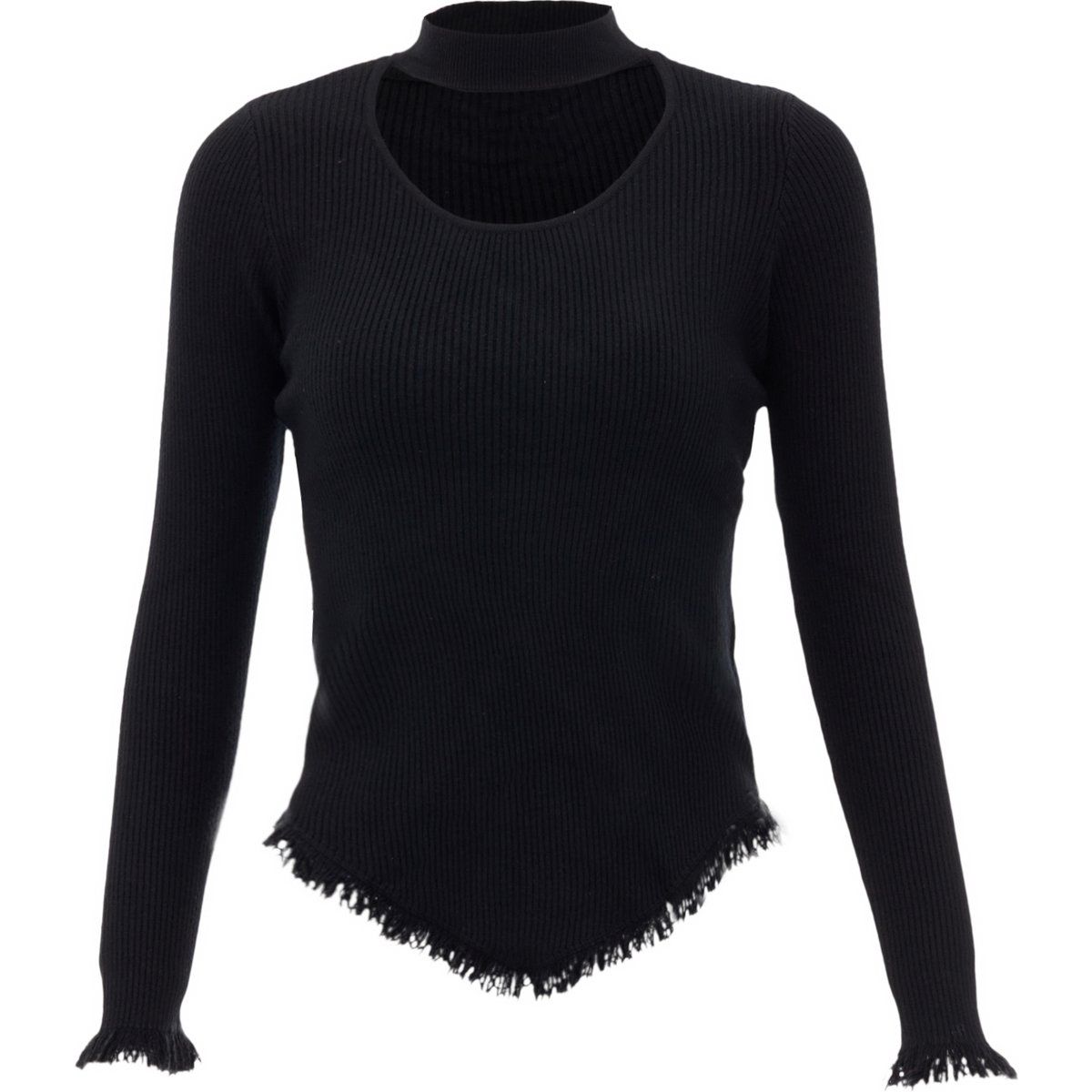 Mymo Pullover Frauen schwarz