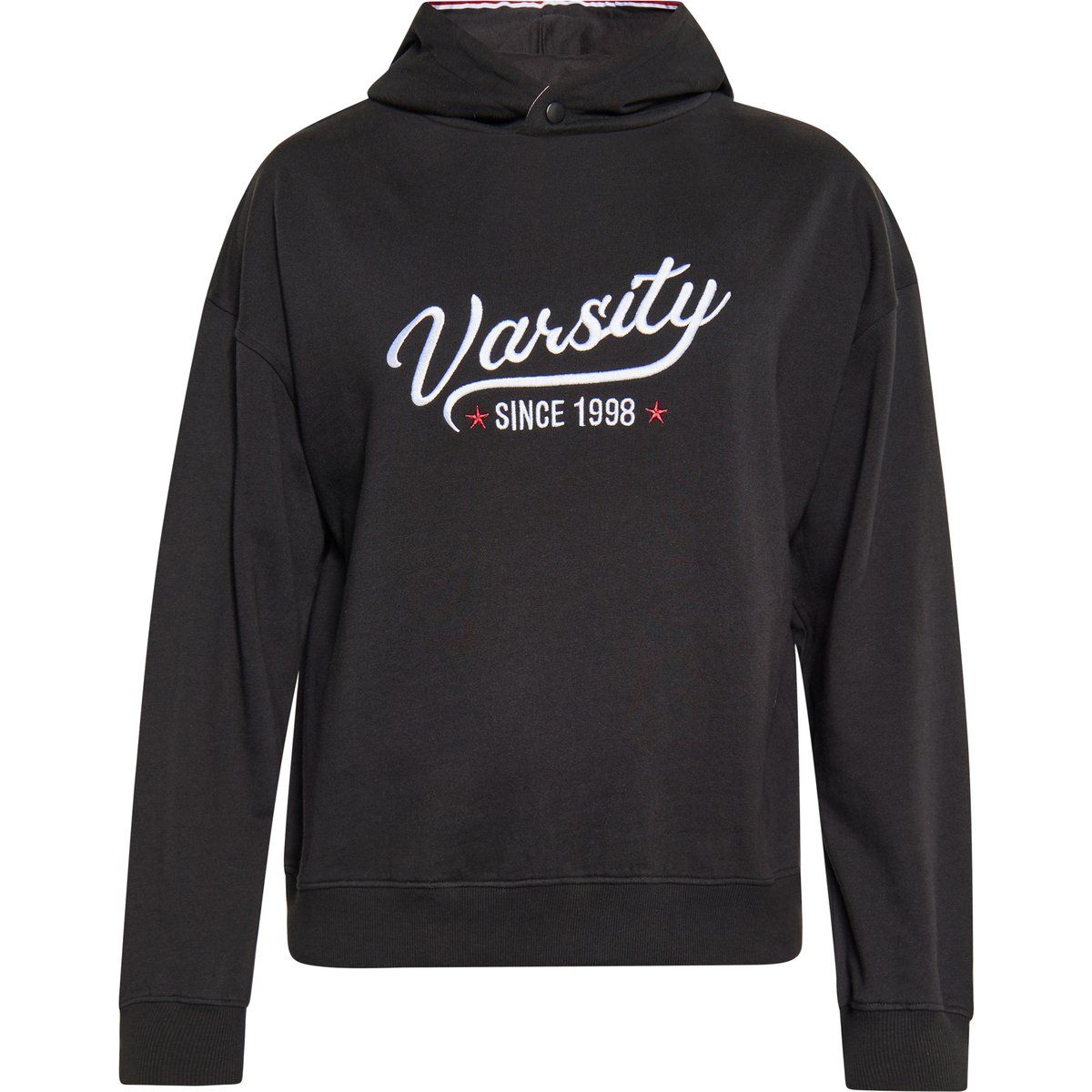 Herren Varsity Grafikdruck Kapuzenpullover