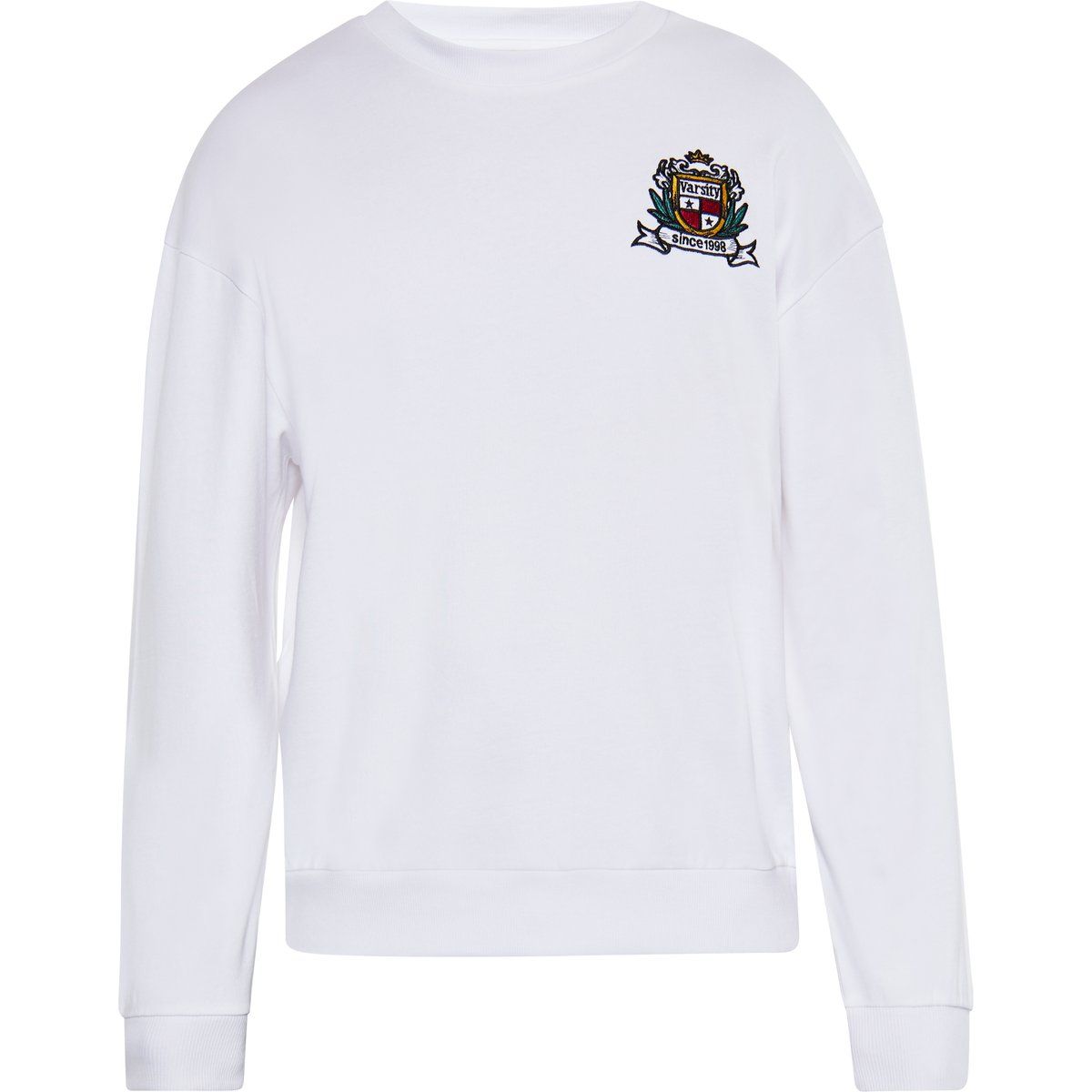 Dreimaster Sweatshirt Männer weiss