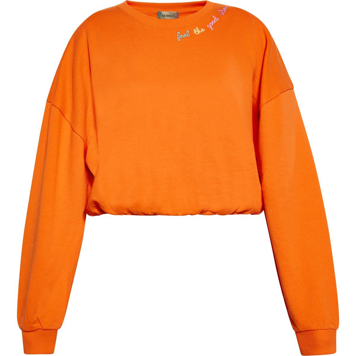 Kurzes Langarm-Sweatshirt
