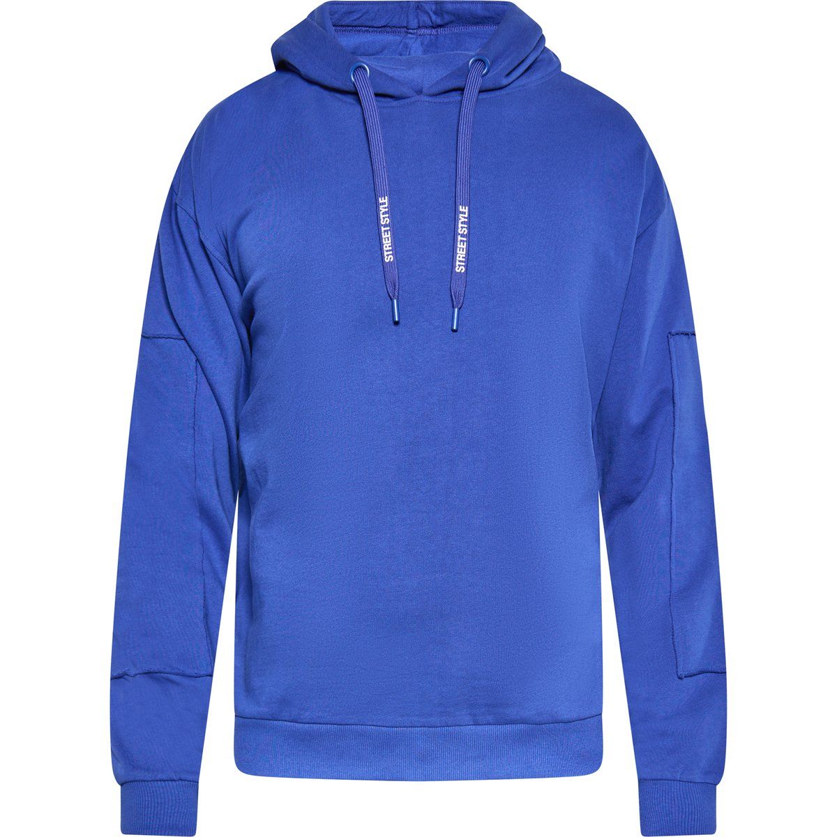 Lässiger Strick-Hoodie mit Kordelzug